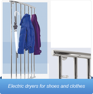 Electric dryers for shoes and clothes 